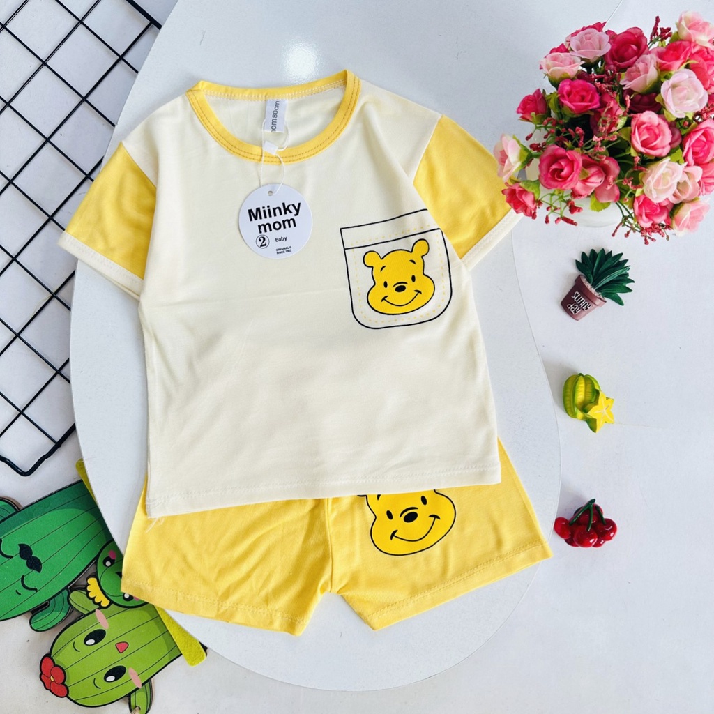 Bộ cộc tay cho bé trai , bộ cộc tay cho bé gái từ sơ sinh đến 14kg - JKIDS