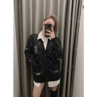 Áo cardigan MLB monogram bản mới nhất [ Cam kết chính hãng ]