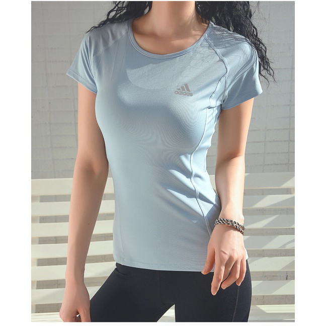 Áo Thun Thể Thao Adidas 100% Chính Hãng Chất Liệu Thoáng Khí Nhanh Khô