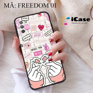 Ốp lưng xiaomi poco m3 viền dẻo tpu bst phong cách freedom