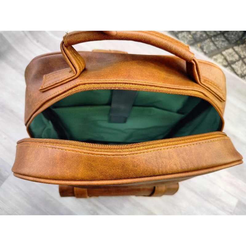 Balo Laptop 14 inch BL16 Da cao cấp chống nước
