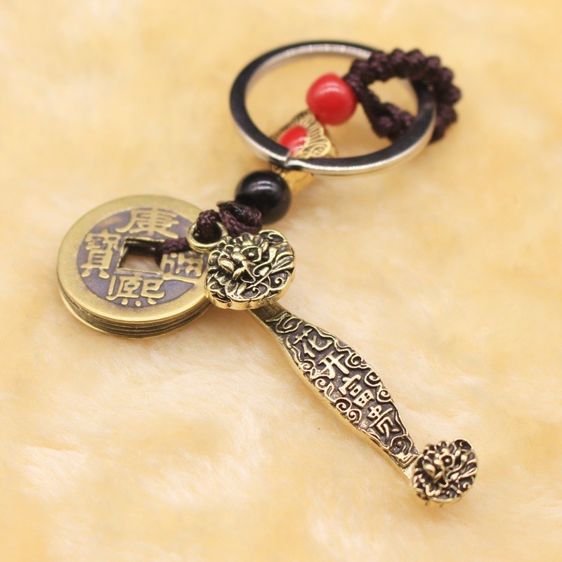 Móc Khoá Nepal Biểu Tượng Phật Giáo Bình An