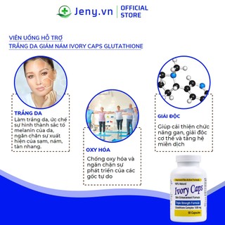 Viên uống trắng da Ivory caps