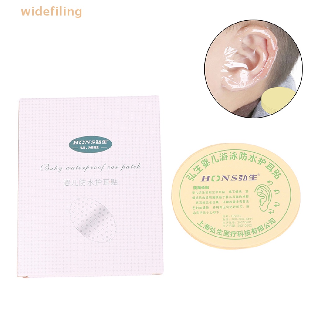 Set 100 Miếng Dán Tai Chống Thấm Nước Bảo Vệ Tai Khi Đi Bơi Dành Cho Bé