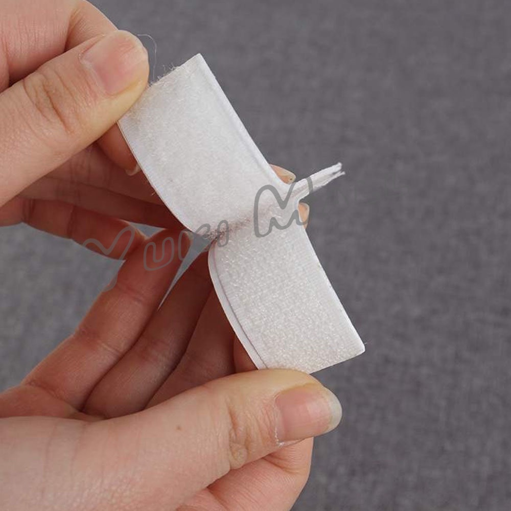 Băng Velcro Tự Dính Yuki Tóc + Gai Và Keo Dán Bên Ngoài Cả Hai Mặt 12 Cặp / Gói Móc Và Vòng