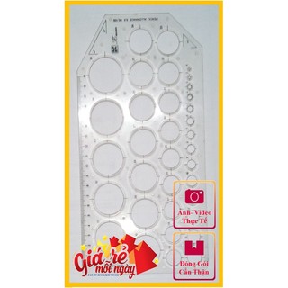 Thước kẻ vòng tròn đường tròn vẽ kĩ thuật - Thước Đo Vuông Góc Nhựa Dài 32cm Hình Tam Giác - Thước 50cm kẻ thẳng nhựa