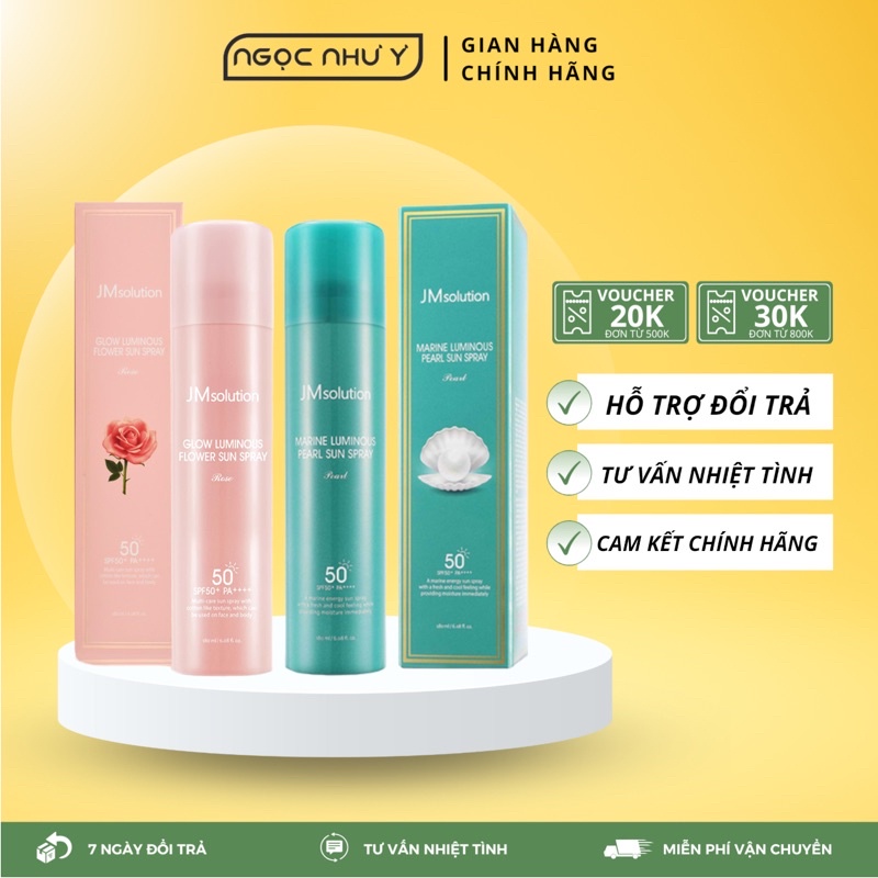 Xịt Chống Nắng JMsolution Sun Spray 180ml Hàn Quốc