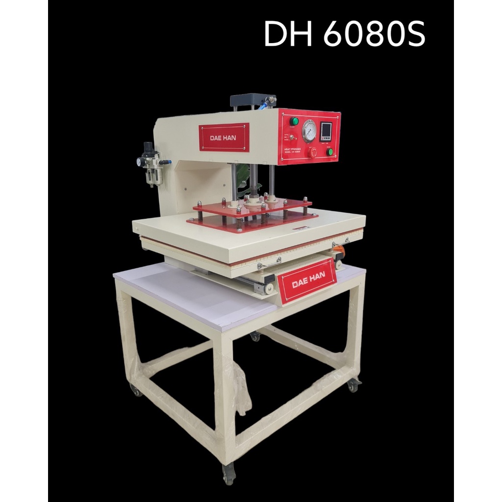 Máy Ép Nhiệt DH6080S 60x80cm In Chuyển Nhiệt Áo Nhóm, Áo Đồng Phục, Ép Số Áo Bóng Đá, Áo Thể Thao,...