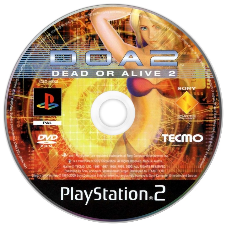 Dead Or Alive 2 - Đĩa game PS2