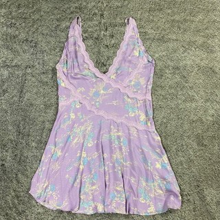 Đầm Free.people phối ren cao cấp size L lỗi nhẹ