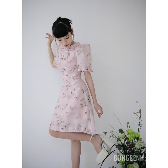 ĐẦM HỒNG ANH ĐÀO - ALULA DRESS