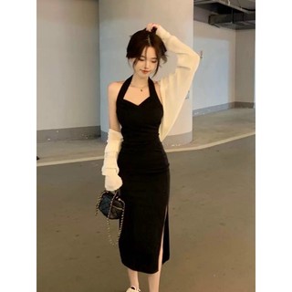 SÉT ĐẦM XẺ TÀ KÈM KHOÁC DƠI