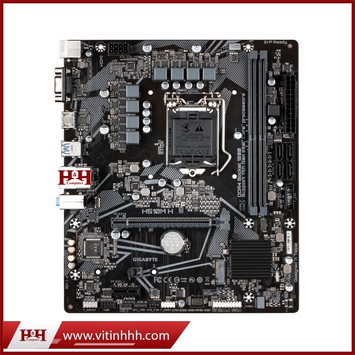 Mainboard GIGABYTE H510M-H  - New100%, Hàng chính hãng, Bảo Hành 36 Tháng