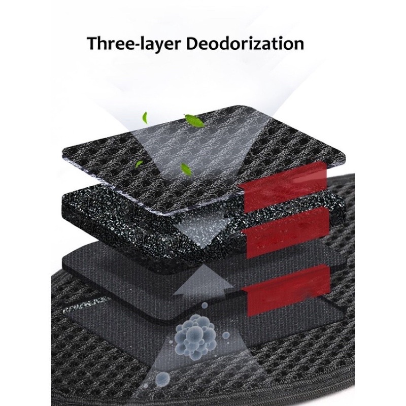 Lót giày khử mùi sợi tre, thơm tự nhiên khử mùi hôi hiệu quả