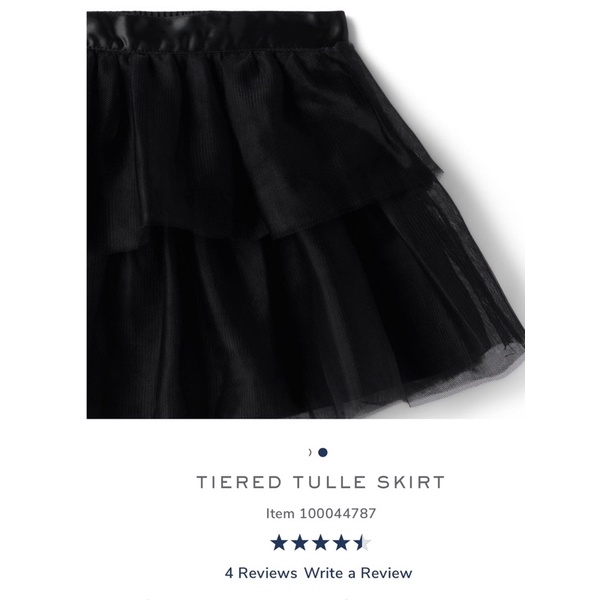 JANIE AND JACK - TIERED TULLE SKIRT