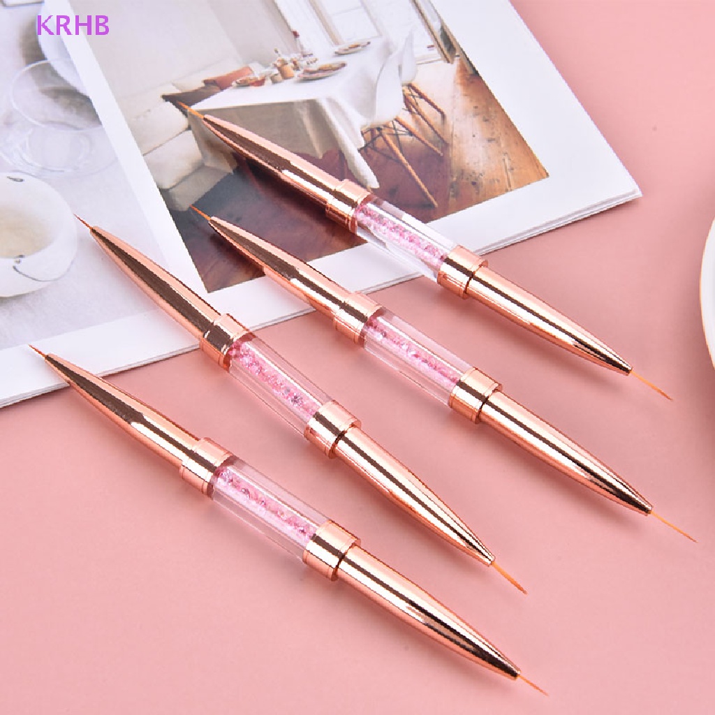 1 Cọ Vẽ Móng Nghệ Thuật Hai Đầu Chuyên Nghiệp Mới