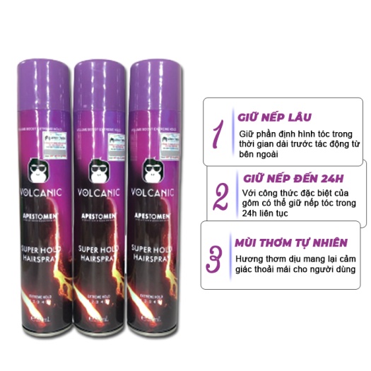 Combo Gôm Sáp Vuốt Tóc VOLCANIC + CLAY WAX Trắng 100gr Tạo Kiểu, Giữ Nếp Cho Tóc. Hàng Chính Hãng