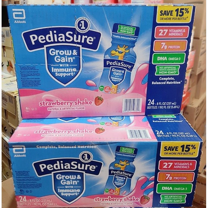 Pediasure grow grow and gain công thức cải tiến NON GMO Hàng nhập mỹ 3/2025