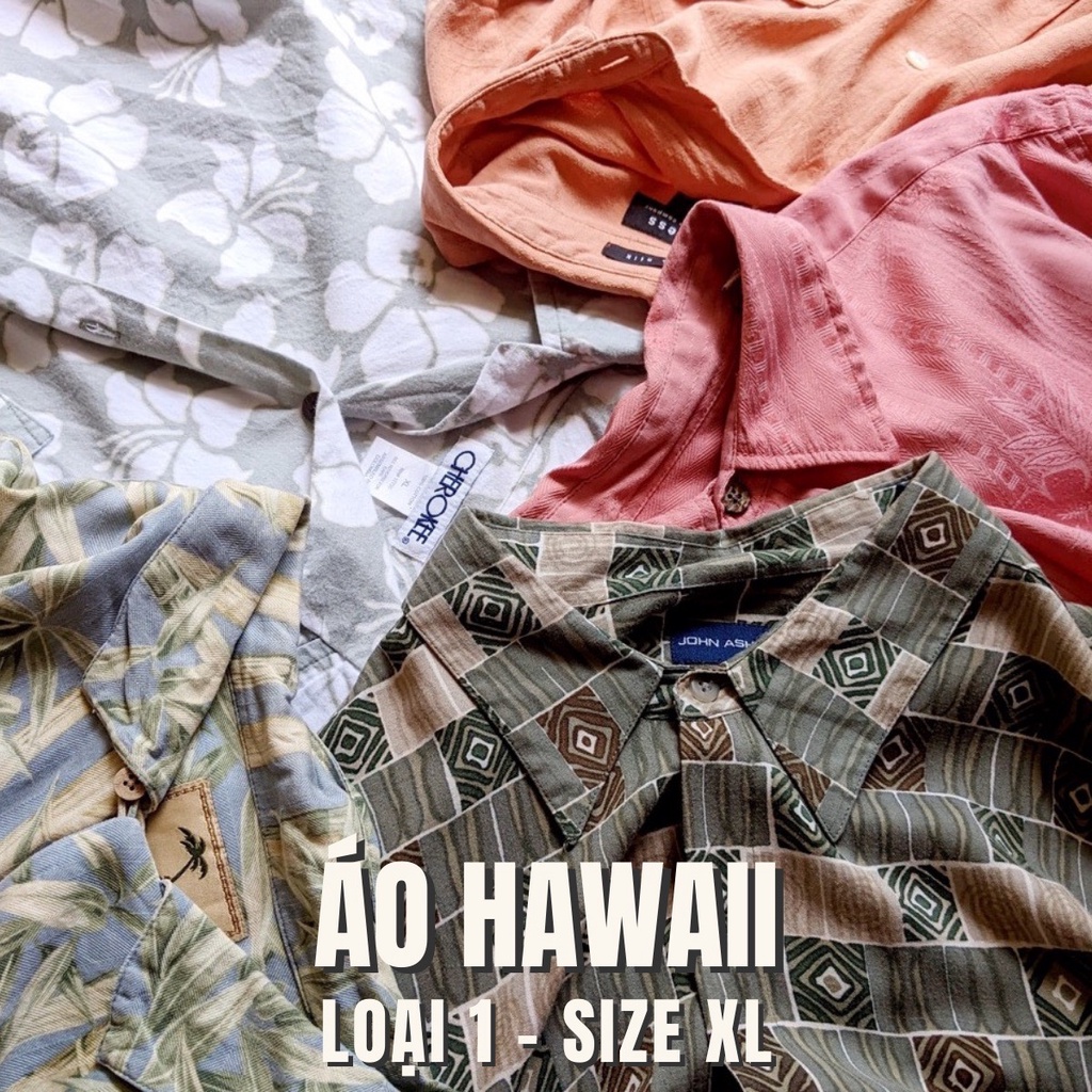 ÁO HAWAII - LOẠI 1 - SIZE XL
