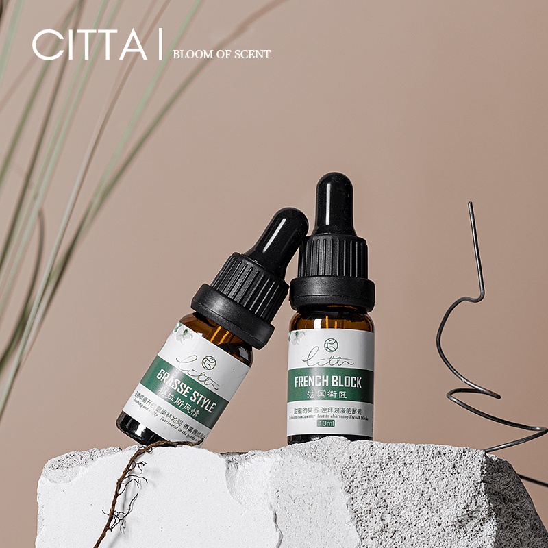 CITTA Lọ Tinh Dầu 10 ml Sử Dụng Cho Máy Xông  Khuếch Tán Tinh Dầu Cao Cấp