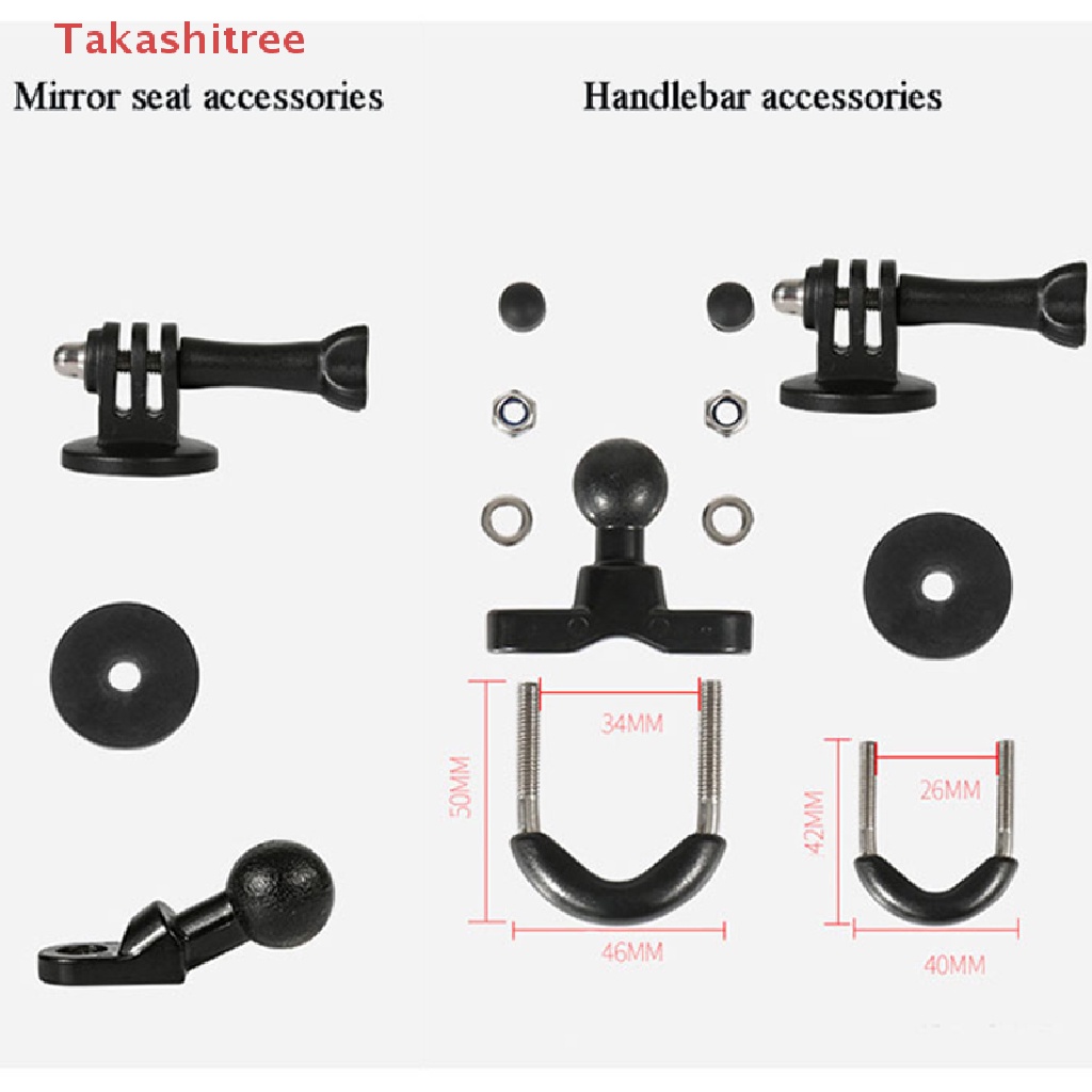 Giá Đỡ Camera Hành Trình GoPro Hero Gắn Tay Lái Xe Đạp / Xe Máy