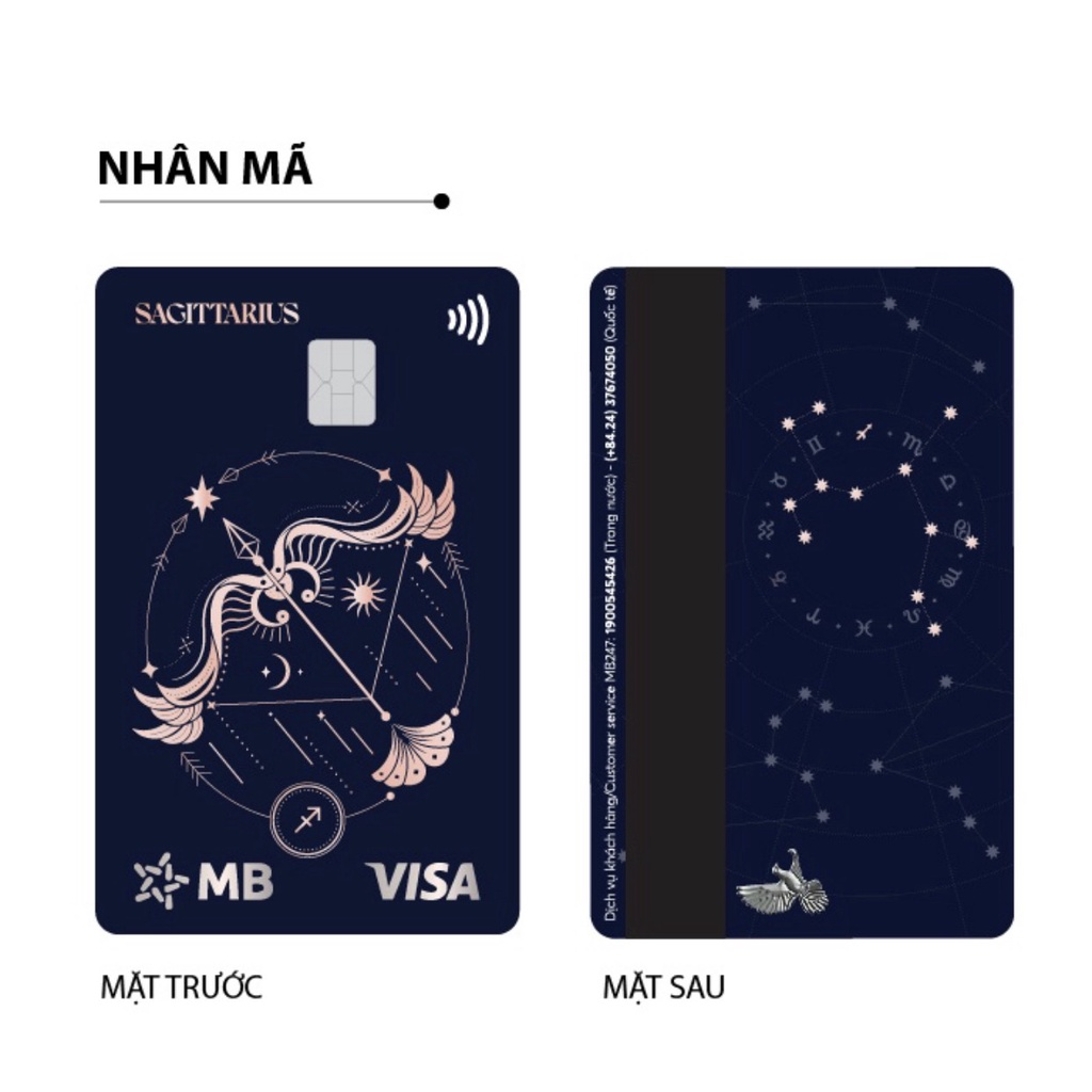 Thẻ Hi Collection MB Bộ sưu tập cung hoàng đạo