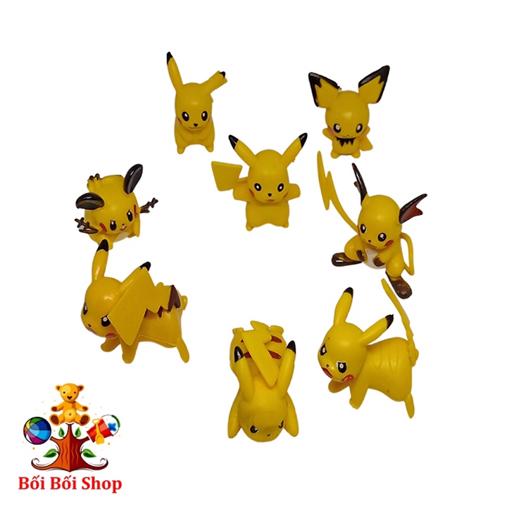 Bộ 24 - Pokemon 4 - 6 cm - Mô Hình Pokemon Mini - Sưu Tầm - BỐI BỐI SHOP