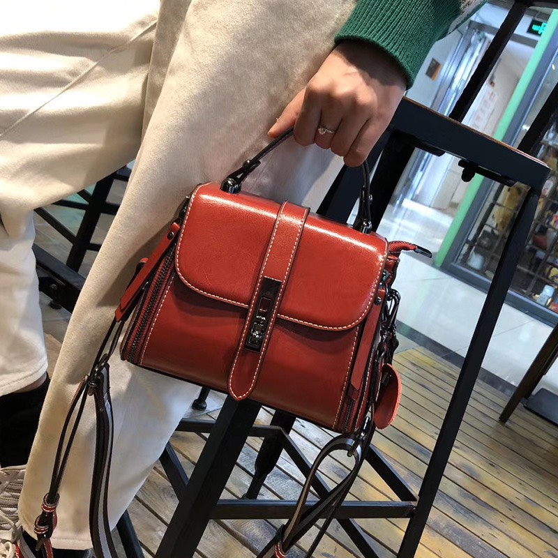 Túi đeo chéo nữ phối quai xách vải da mềm mịn phong cách trẻ trung Hàn Quốc - Hàng Quảng Châu Cao Cấp (TT14)