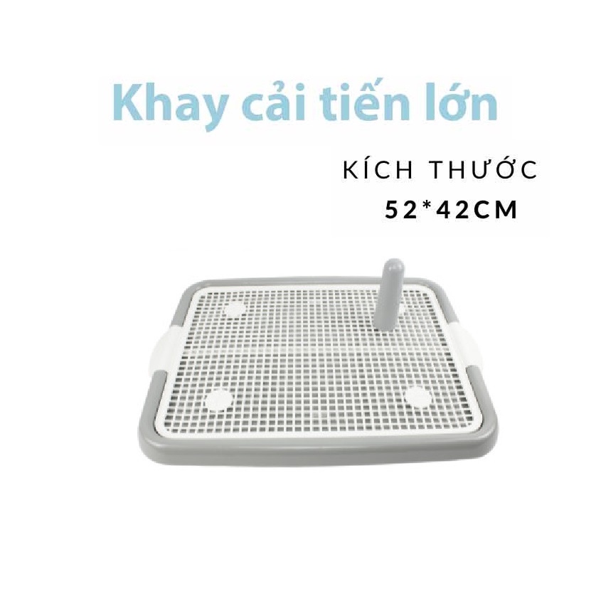 Khay vệ sinh cho chó khay cải tiến lớn
