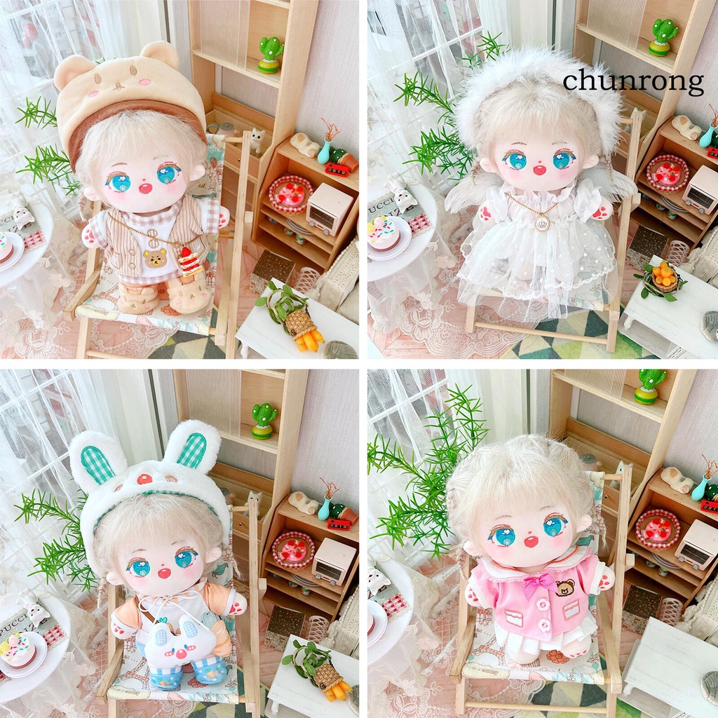 Búp Bê Vải Cotton PP Mềm Mại Dễ Thương 20cm
