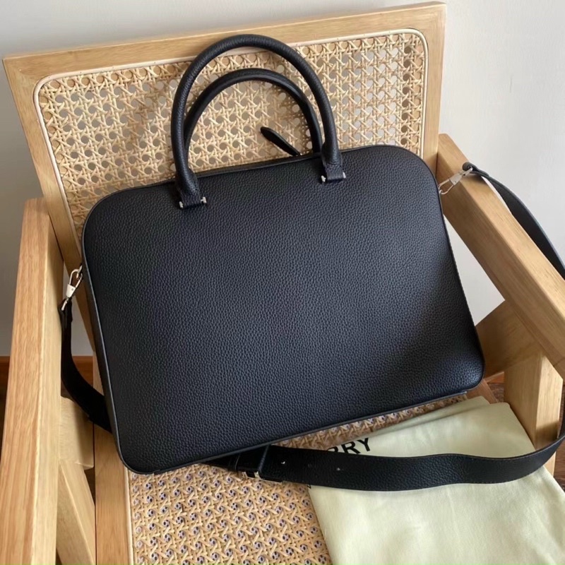 Cặp nam da thật bền đẹp Burberry, mẫu mới đi làm siêu đẹp, vừa lap 13inch