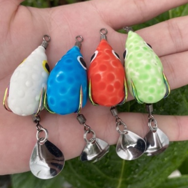 Nhái hơi mồi câu lure mini F35 bao lên cá 100% giá rẻ nhạy cá có màu trắng Ngọc trinh chính hãng