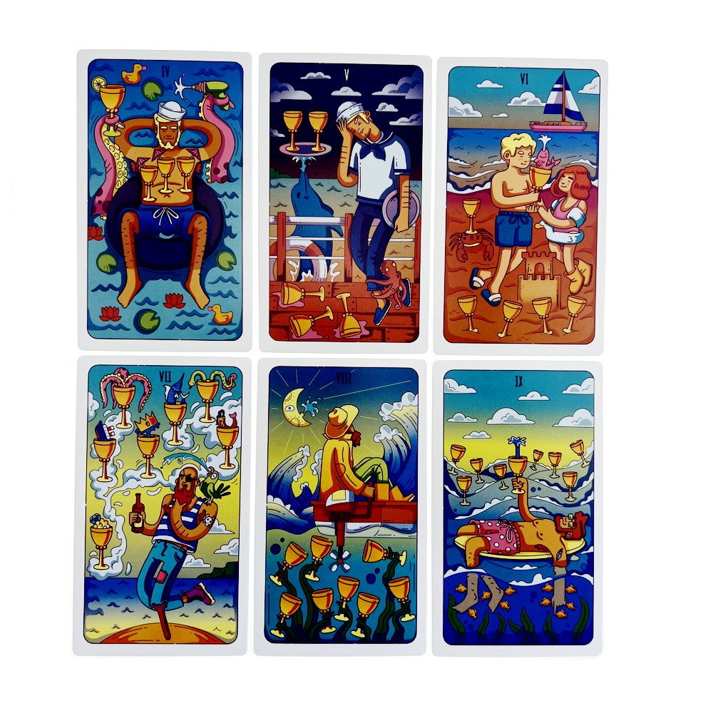 Bộ Bài The Art Of Adventure Tarot 78 Lá Bài 7x12 Cm Tặng Đá Thanh Tẩy S140