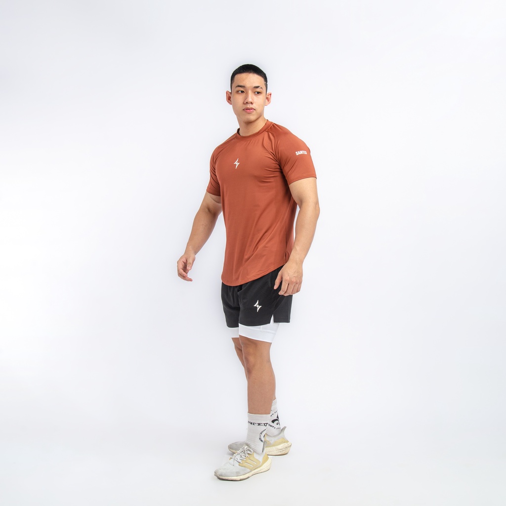 Áo thể thao tập gym form fit hiện đại Core Training Tee chất liệu co dãn cao cấp | SAINTED