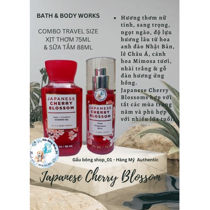 Xịt Thơm Bath And Body Works 75ml