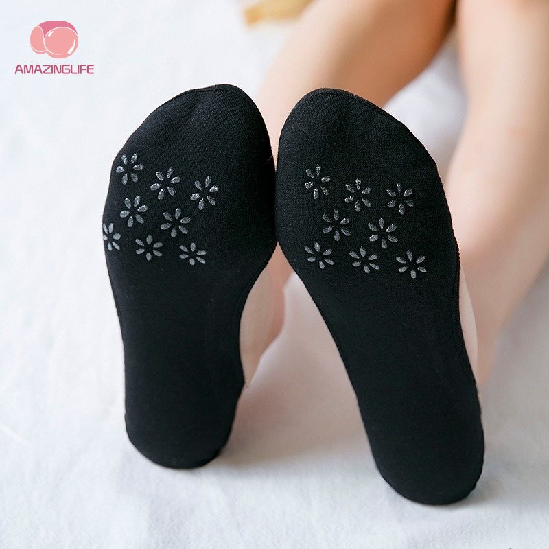 Vớ Thuyền Cao Gót / Miệng Nông Chống Trượt Thấm Hút Mồ Hôi Thời Trang Xuân Hè Cho Nữ