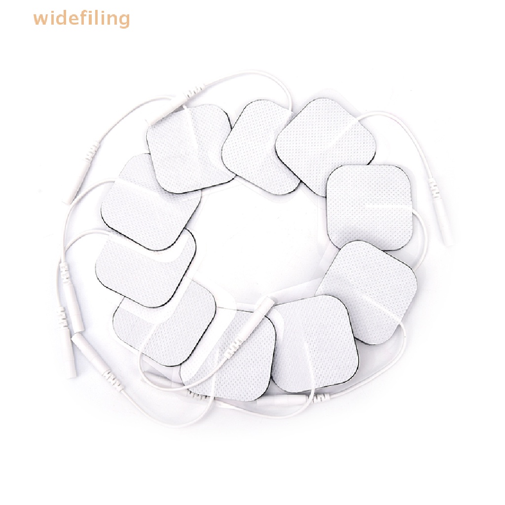 Bộ 10 Miếng Đệm Điện Cực Thay Thế Cho Máy Mát Xa Tens Units