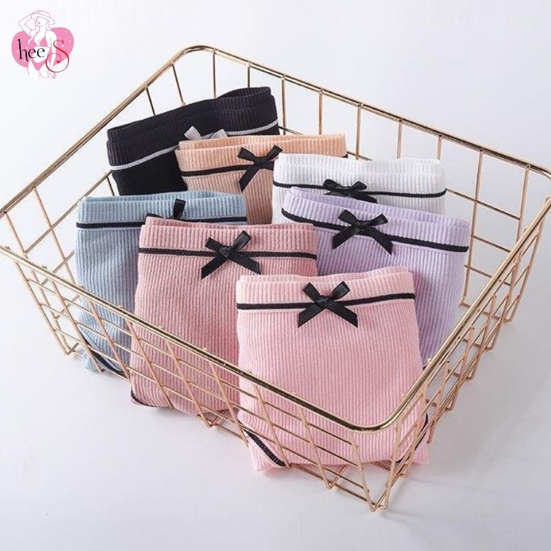 Quần Lót Nữ Ren Cotton Kháng Khuẩn Sexy Dễ Thương Cute HeeS0902