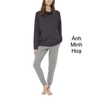 Áo thun cao cổ tay dài xuất dư