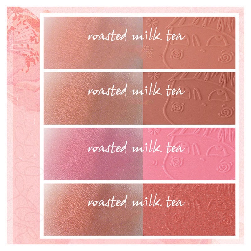 Má hồng nén nhiều màu tone nude WODWOD W893