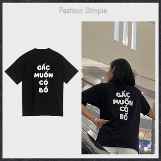 Áo thun unisex nam nữ, áo phông from rộng tay lỡ " gấc muốn có bồ" sản phẩm hot trent