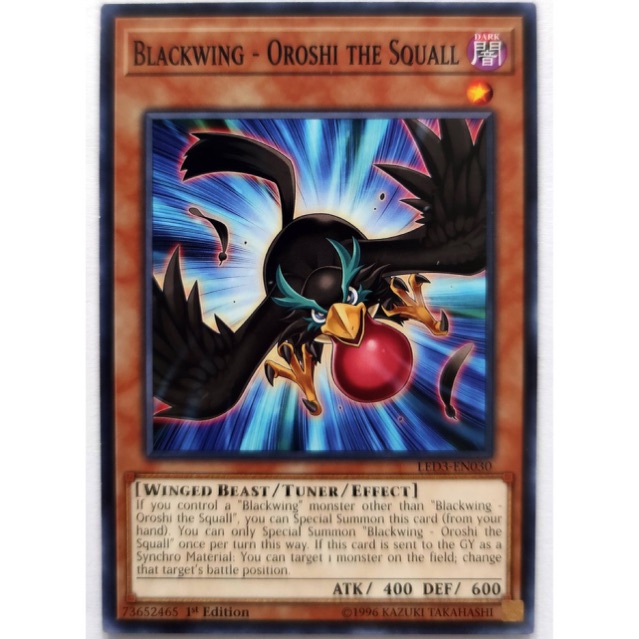 [Thẻ Yugioh] Blackwing - Oroshi the Squall |EN| Common