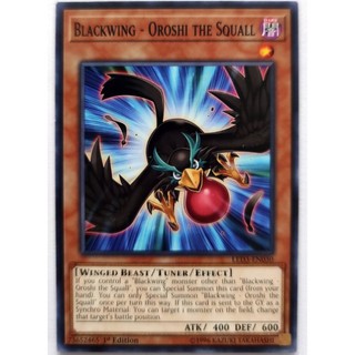 [Thẻ Yugioh] Blackwing - Oroshi the Squall |EN| Common