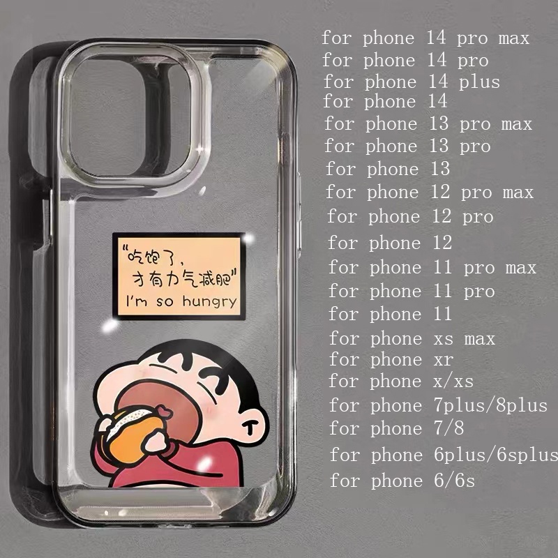 Ốp Điện Thoại Silicon TPU Mềm Trong Suốt In Hình Dễ Thương Chống Sốc Cho IPhone 14 11 13 12 Pro XS Max X XR 7 8 6S Plus