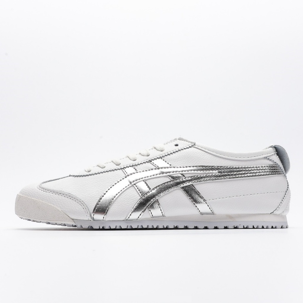 Giày Thể Thao Chạy Bộ ASICS Onitsuka Tiger Mico 66 2022 New Tiger MEXICO 66 Bằng Da Màu Vàng Đồng Cho Nam Và Nữ
