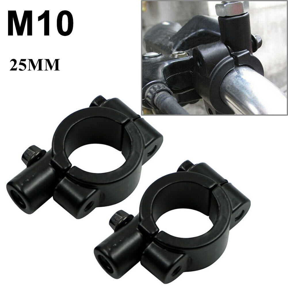 Mirror Mounts Bar Black Brand Handle Inch Made From Good Alluminum Alloy