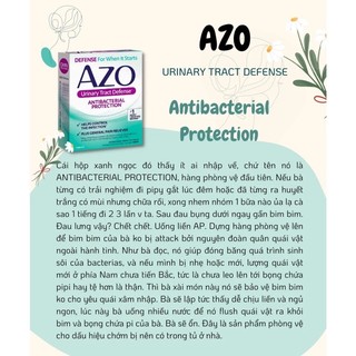 [Bill Us]Kẹo gummies Azo Cranberry