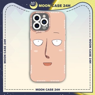 Ốp lưng iphone cạnh vuông Moon Case Saitama 7/7plus/8/8plus/x/xs/11/12/13/14pro/max/plus/promax