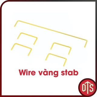 Wire vàng lẻ 6.25U 7U 2U | Thanh cân bằng dùng cho bàn phím cơ | Payson | Dành cho stabilizer | Stab | DoubleT store
