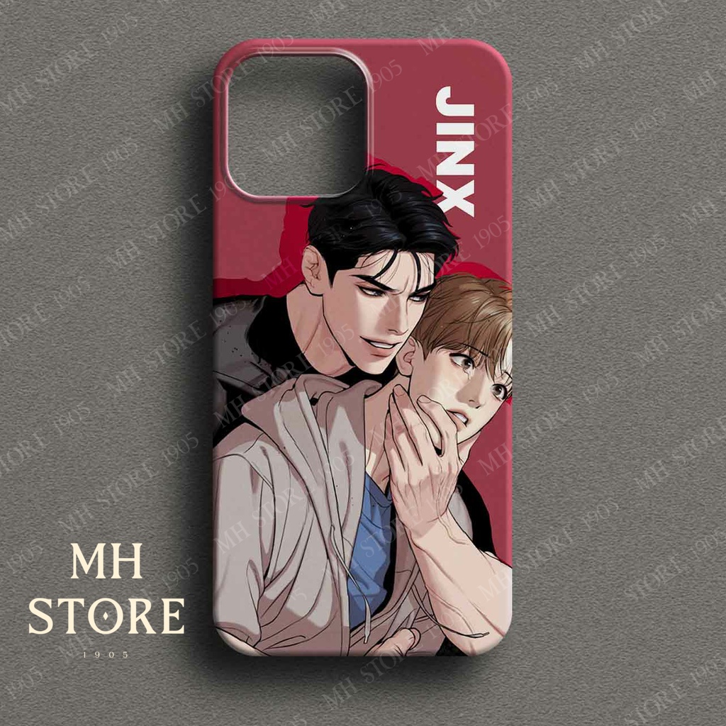 Ốp lưng thiết kế in hình nhân vật truyện tranh BL Jin X